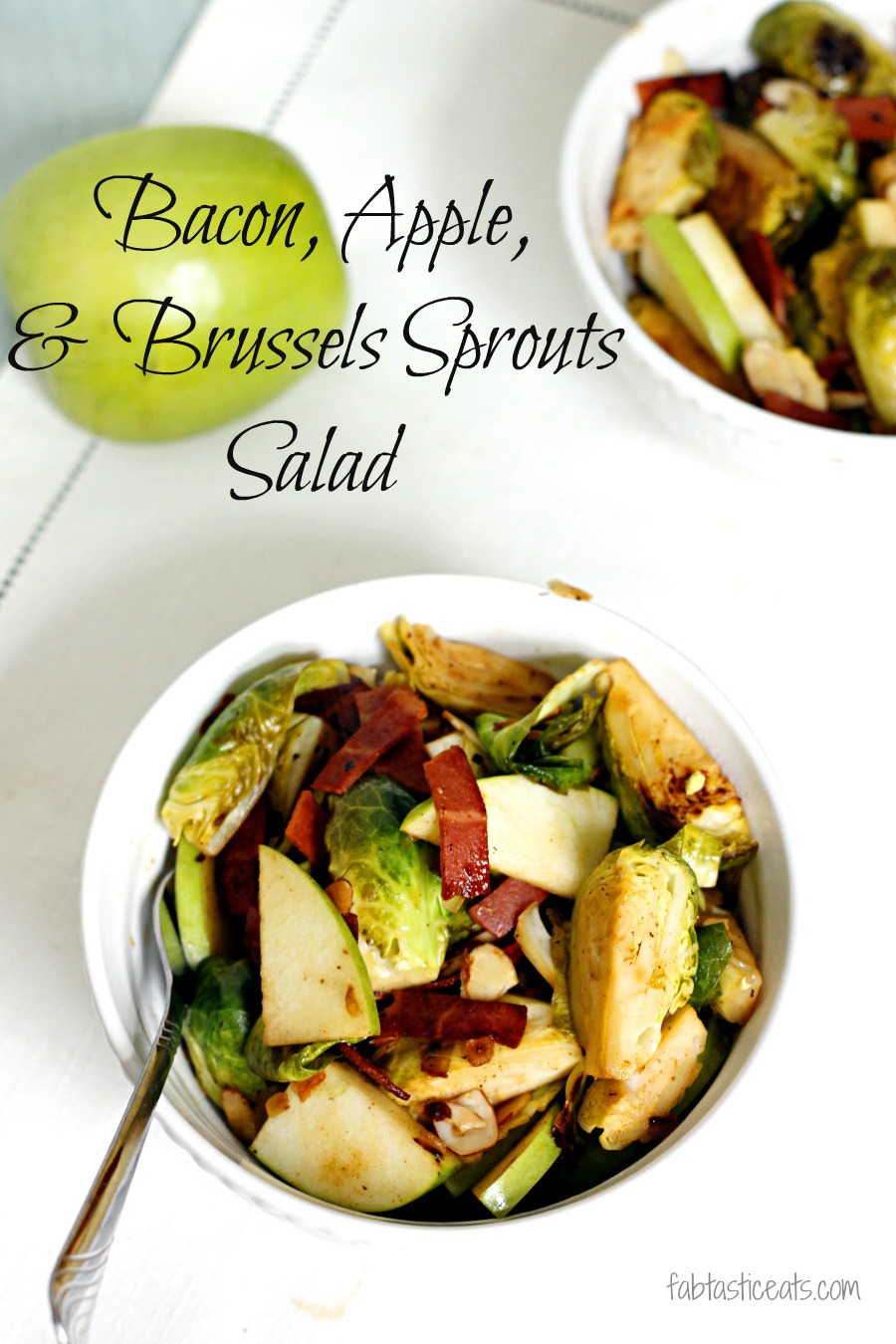 Bacon, Apple, and Brussels Sprouts Salad